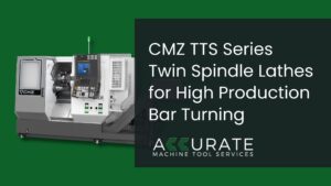 CMZ TTS Series CNC turning center supporting high efficiency manufacturing in Wisconsin